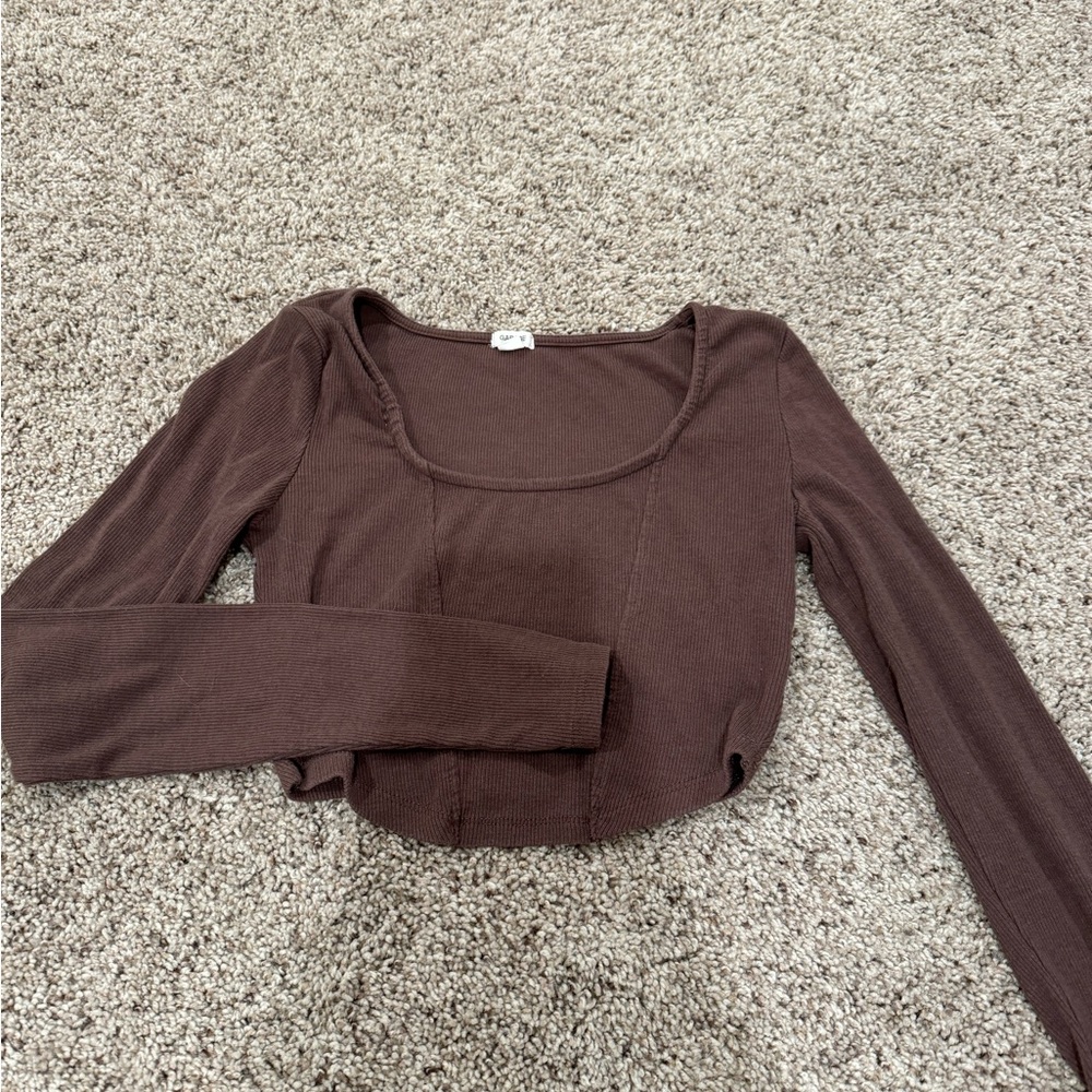 Garage Brown Long Sleeve